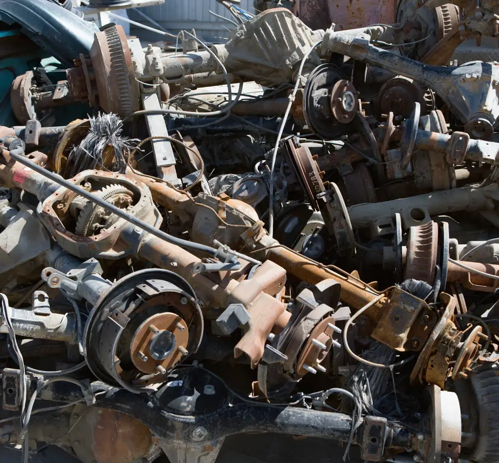 Recogida de chatarra en Calafell